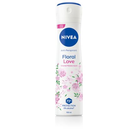 NIVEA FLORAL LOVE Дамски део спрей, 150мл.
