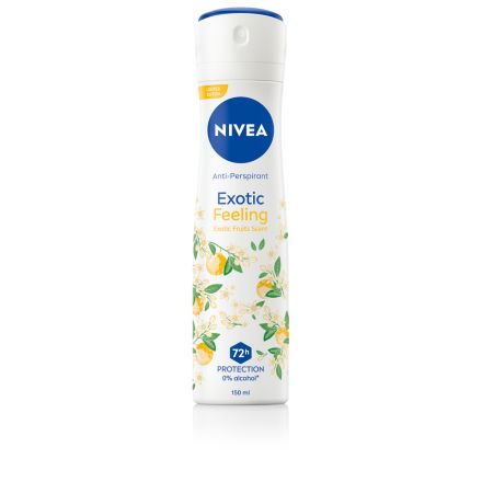 NIVEA EXOTIC FEELING Дамски део спрей, 150мл.