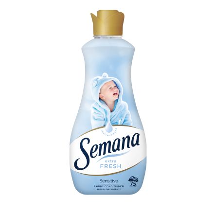 SEMANA EXTRA FRESH SENSITIVE Омекотител, 75пр./1,5 л.