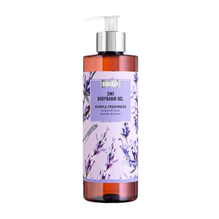BIOBAZA Purple Freshness Душ гел, 400 мл