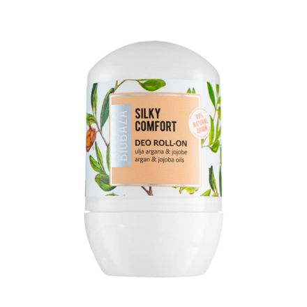 BIOBAZA Silky Comfort Део рол он, 50 мл