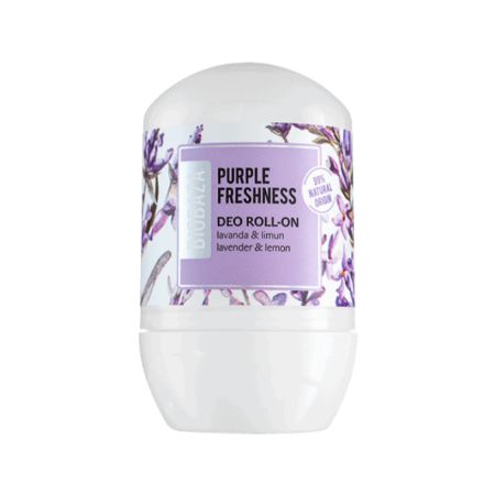 BIOBAZA Purple Freshness Део рол он, 50 мл