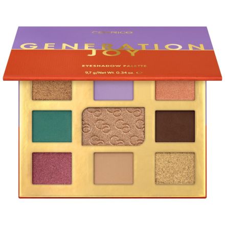 CATRICE GENERATION JOY Палитра сенки за очи, C01