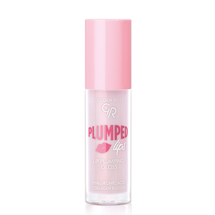 GOLDEN ROSE PLUMPED LIPS Гланц за обемни устни 201, 4,7 мл