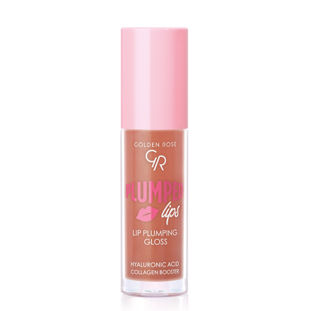 GOLDEN ROSE PLUMPED LIPS Гланц за обемни устни 205, 4,7 мл