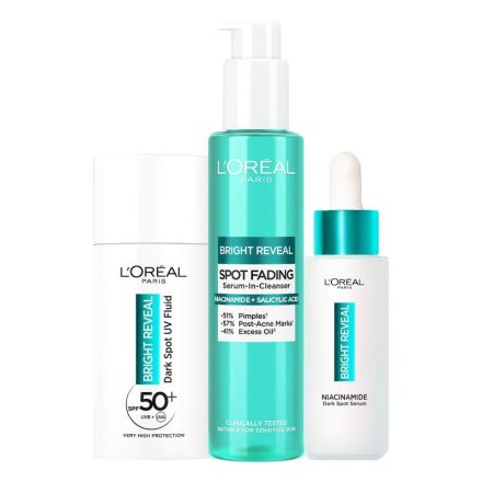 BEAUTY BOX L'OREAL PARIS BRIGHT REVEAL Продукти за лице, 3 части