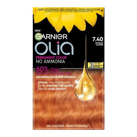GARNIER OLIA Боя за коса, 7.40 Интензивно медно