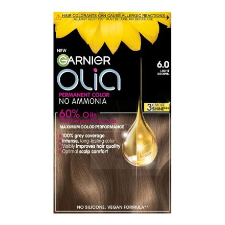 GARNIER OLIA Боя за коса, 6.0 Светло кестеняво