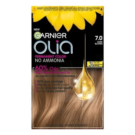 GARNIER OLIA Боя за коса, 7.0 Тъмно русо