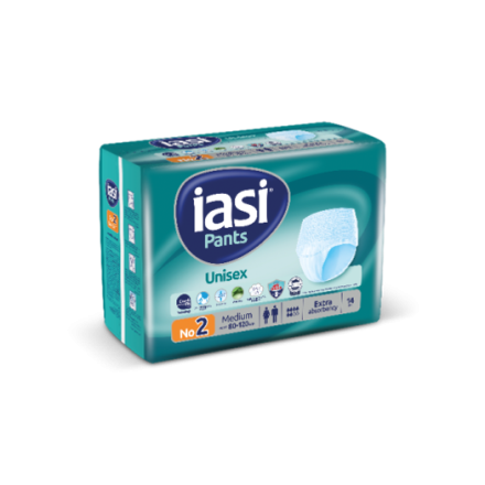 IASI PANTS UNISEX Еднократно бельо за инконтиненция ,N 2, М 14 бр.