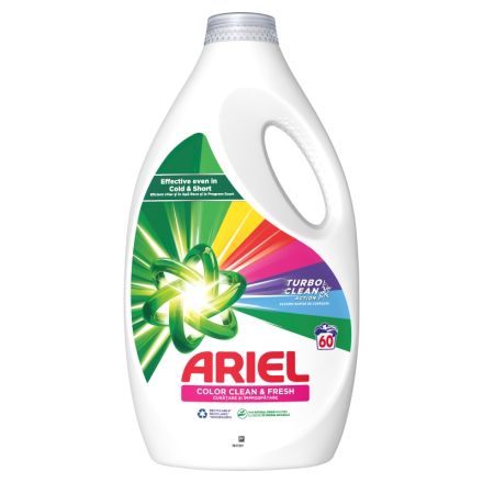  ARIEL Color Clean&Fresh Течен перилен препарат, 60 пранета
