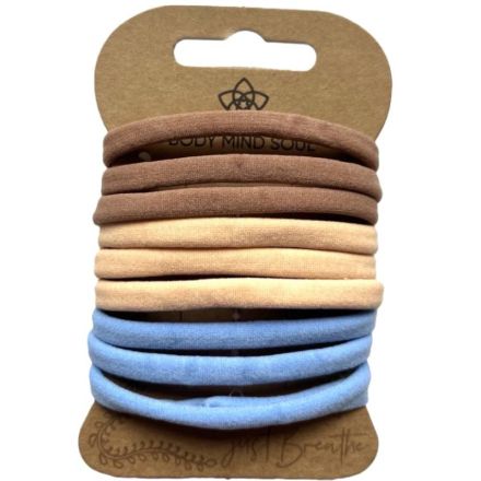 TRISA YOGA Ластици различни цветове, 9бр. 803.00