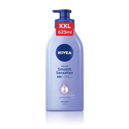 NIVEA SMOOTH SENSATION Мляко за тяло, 625 мл.