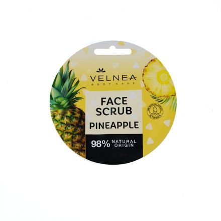 VELNEA Скраб за лице Ананас, 10мл.