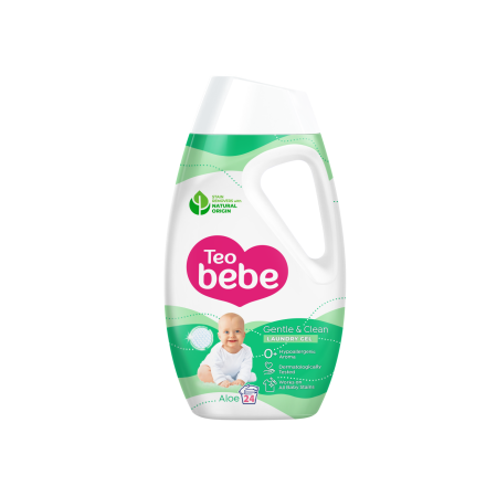 TEO BEBE Gentle&Clean Aloe Течен перилен препарат, 24 пранета