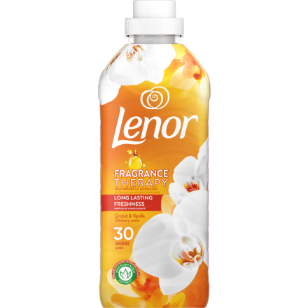 LENOR GOLD ORCHID & VANILLA AMBER Омекотител, 30 пранета