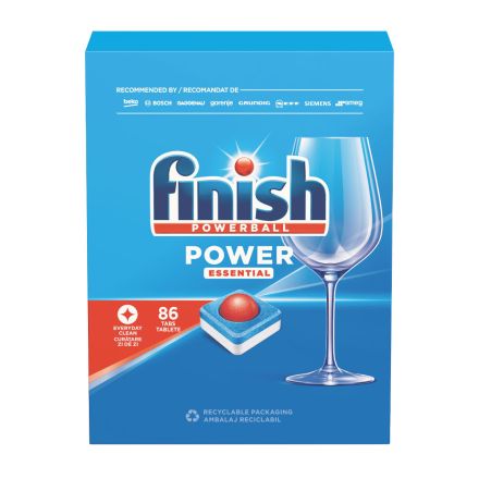 FINISH Finish Power Essential Таблетки за съдомиялна, 86бр FINISH Finish Power Essential Таблетки за съдомиялна, 86бр