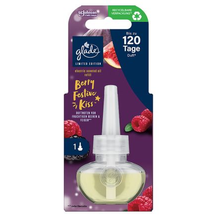 GLADE Berry Пълнител за електрически ароматизатор, 20 мл. GLADE Berry Пълнител за електрически ароматизатор, 20 мл.