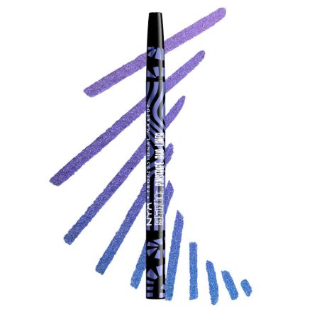NYX Professional Makeup x BEETLEJUICE Pinstripe Очна линия, 02 Purple Chrome  NYX Professional Makeup x BEETLEJUICE Pinstripe Очна линия, 02 Purple Chrome