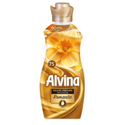 ALVINA DELUXE PERFUME INTENSE Romantic Омекотител, 75пр/1650 мл.
