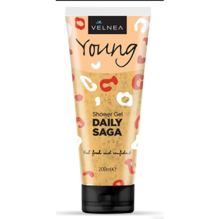 VELNEA YOUNG DAILY SAGA Душ гел, 200мл.