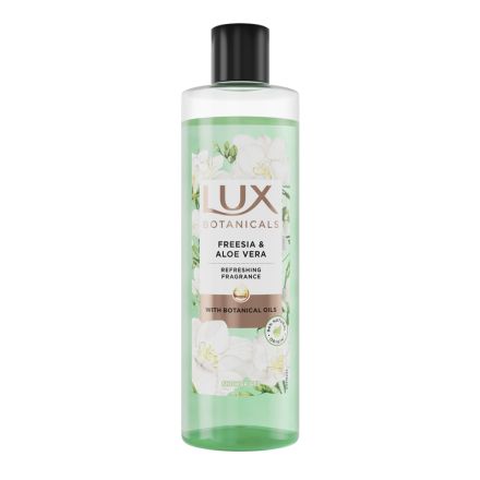 LUX Душ гел Фрезия и алое вера, 480мл