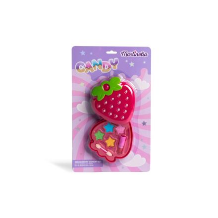 MARTINELIA Детски сенки палитра във формата на ягода