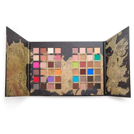 REVOLUTION MAKEUP X Game Of Thrones Палитра сенки за очи Westeros Map, 48 цвята