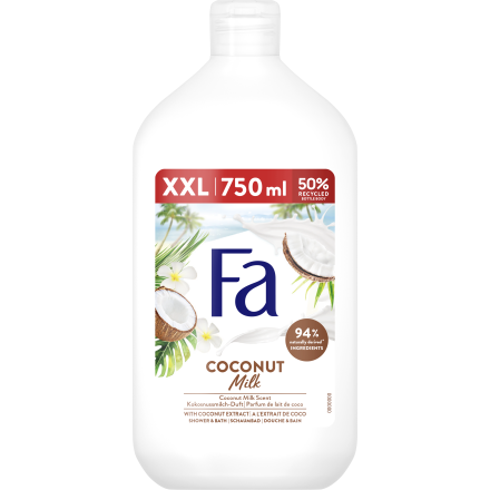 FA COCONUT MILK Душ гел, 750мл