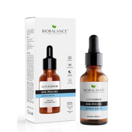BIOBALANCE Супер пилинг серум с AHA, 30 мл.