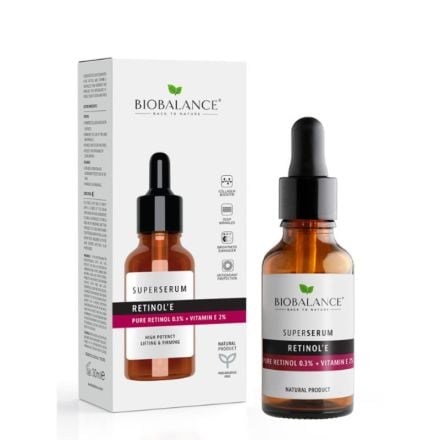 BIOBALANCE RETINOL'E Супер серум с ретинол, 30 мл