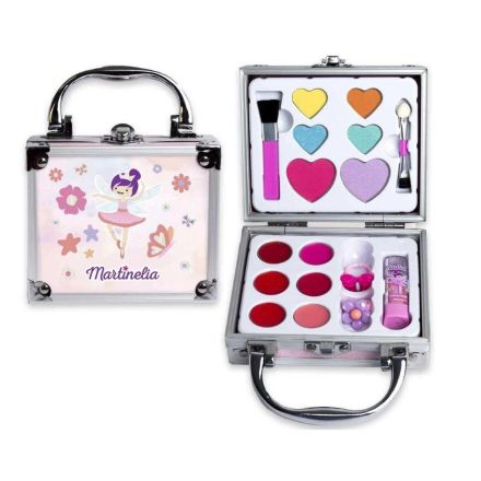 IDC Martinelia Детски подаръчен комплект куфарче с гримове Magic Ballet, 7 части