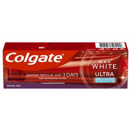 COLGATE MAX WHITE ULTRA FRESHNESS PEARLS Паста за зъби, 50 мл