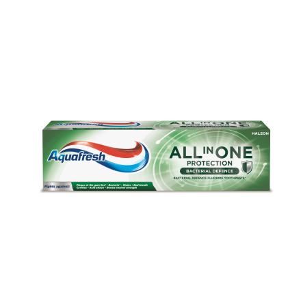 AQUAFRESH  ALL IN ONE PROT BACT DEFENCE  Паста за зъби, 75МЛ