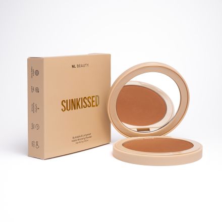 NL BEAUTY SUNKISSED Дълготрайна бронзираща пудра, 02 МEDIUM