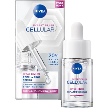 NIVEA Cellular Expert Filler Hyaluron Серум за лице, 15мл.