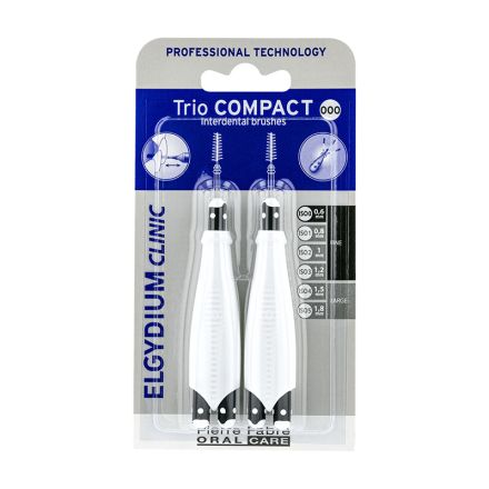 ELGYDIUM CLINIC Trio Compact Черни (ISO 0/0/0) - Интердентални четки
