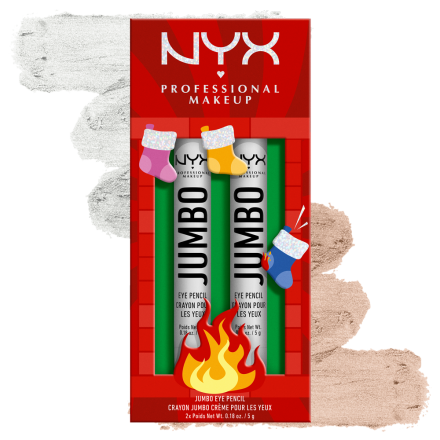 NYX PROFESSIONAL MAKE UP Home Alone Jumbo Двоен комплект молив за очи