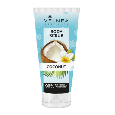VELNEA COCONUT Скраб за тяло Кокос, 150мл