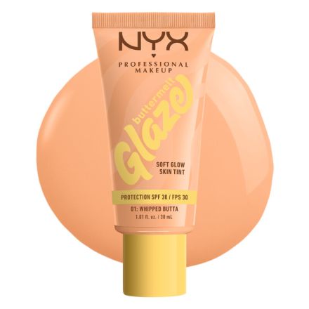 NYX PROFESSIONAL MAKE UP Buttermelt Glaze Фон дьо тен, Whipped Butta