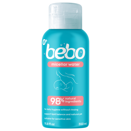 BEBO Мицеларна вода 98% Натурална, 350мл