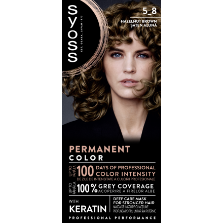 SYOSS COLOR Боя за коса  5-8 Hazelnut brown