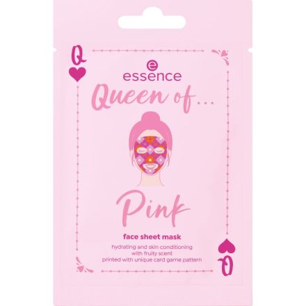 ESSENCE QUEEN OF... PINK FACE Маска за лице, 01