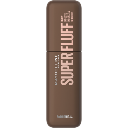 MAYBELLINE NEW YORK Super Fluff Brow Mousse Спирала за вежди, 257 Medium Brown​