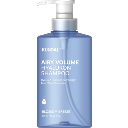 KUNDAL AIRY VOLUME BLOSSOM BREEZE Шампоан за коса за обем с хиалуронова киселина, 500МЛ