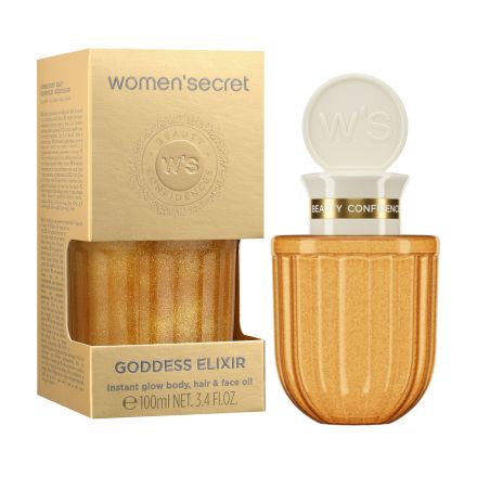 WOMEN SECRET BEAUTY CONFIDENCES GODDESS ELIXIR Олио за тяло с блясък, 100 мл
