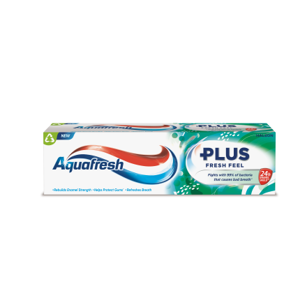 AQUAFRESH PLUS FRESH FEEL Паста за зъби, 75 мл