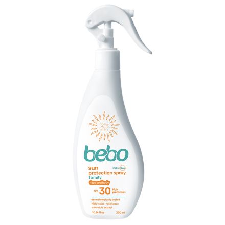 BEBO Слънцезащитна емулсия ФАМИЛИЯ SPF 30, 300мл.
