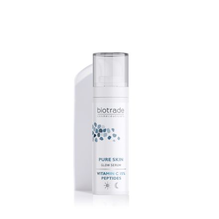 BIOTRADE PURE SKIN Озаряващ серум  Витамин C 15% + пептиди, 30мл