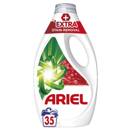 ARIEL +Extra Clean Power Течен перилен препарат, 35 пранета